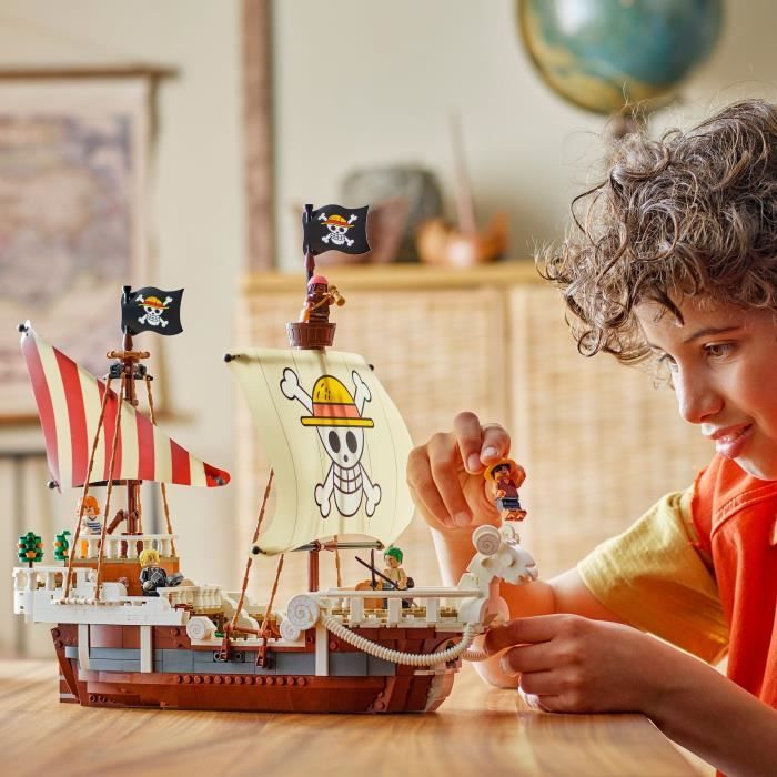LEGO ONE PIECE 75639 Le Bateau Pirate Vogue Merry - Jeu de Construction pour enfant des 10 ans