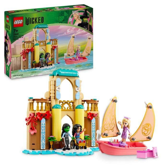 LEGO Wicked 75681 Glinda, Elphaba et Nessarose a l'Université de Shiz - Jeu enfant 7 ans