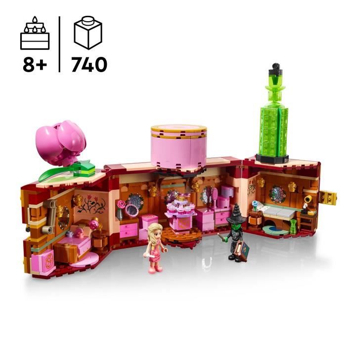 LEGO Wicked 75683 Le Dortoir de Glinda et d'Elphaba - Jouet de Construction enfant 8 ans