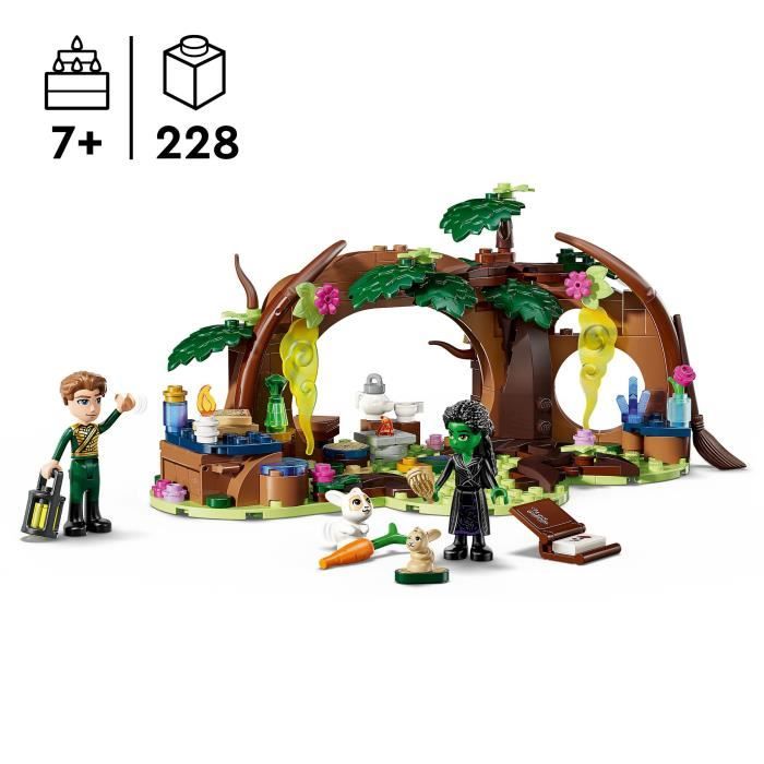 LEGO Wicked 75687 Le Repaire d'Elphaba - Jouet de Construction des 7 ans - Mini-Poupées
