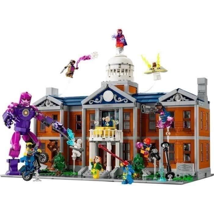 LEGO Marvel 76294 Exclu Cdiscount Les X-Men : l'institut Xavier - Cadeau d'anniversaire avec super-héros