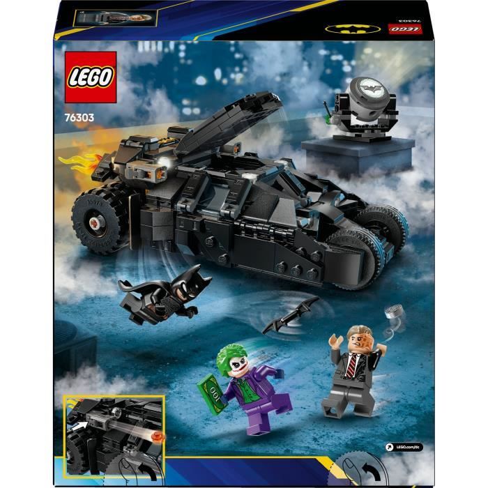 LEGO DC Batman 76303 La Batmobile Tumbler de Batman contre Double-Face et Le Joker - Jouet