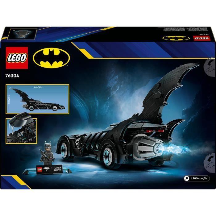 LEGO DC Batman 76304 Batmobile Batman Forever - Jeu de Construction enfant des 12 ans