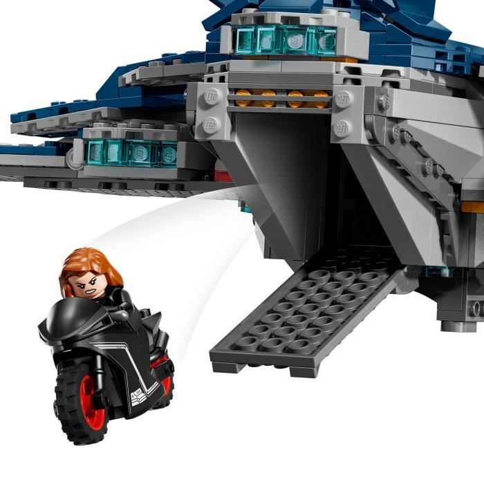 LEGO | Marvel 76325 Le Quinjet d'Avengers : L'ere d'Ultron - Jeu enfant des 10 ans