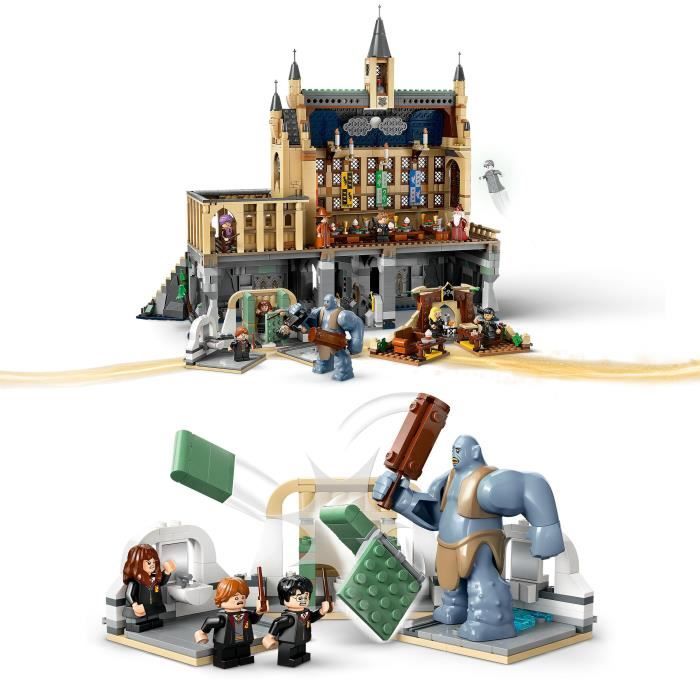 LEGO Harry Potter 76435 Le château de Poudlard : la grande salle - Set a collectionner