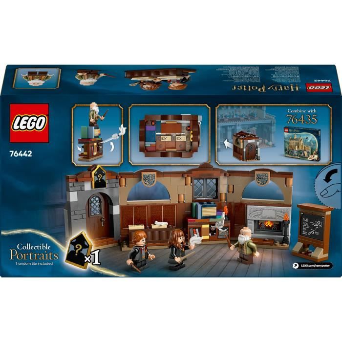 LEGO Harry Potter 76442 Le château de Poudlard : le cours de sortileges - Jouet collector