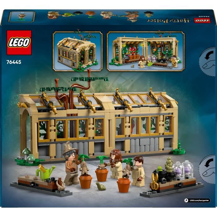 LEGO Harry Potter 76445 Le Château De Poudlard : Le Cours De Botanique - Jouet des 8 Ans