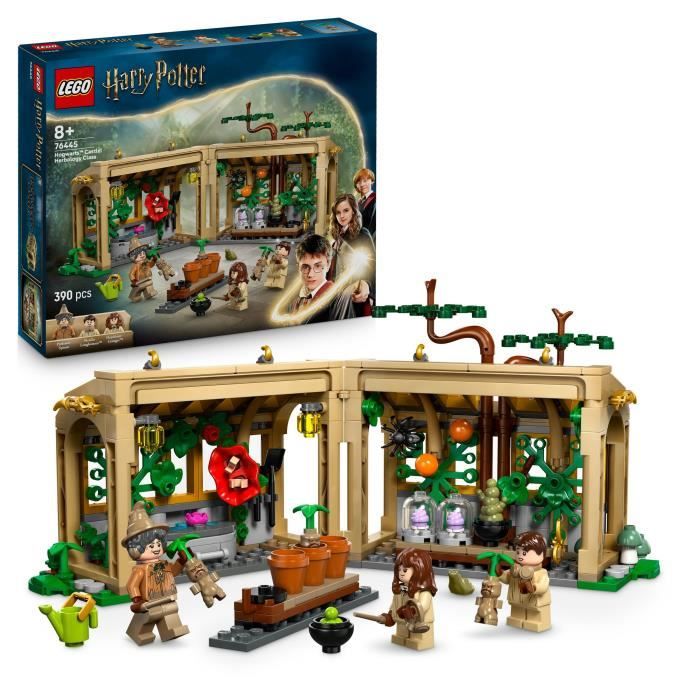 LEGO Harry Potter 76445 Le Château De Poudlard : Le Cours De Botanique - Jouet des 8 Ans