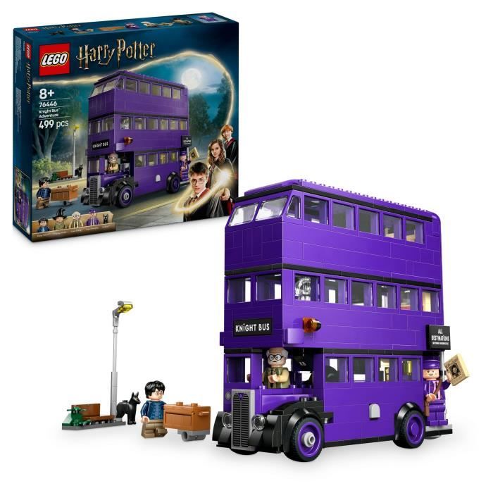 LEGO Harry Potter 76446 Aventure en Magicobus - Jeu de construction pour enfants des 8 ans