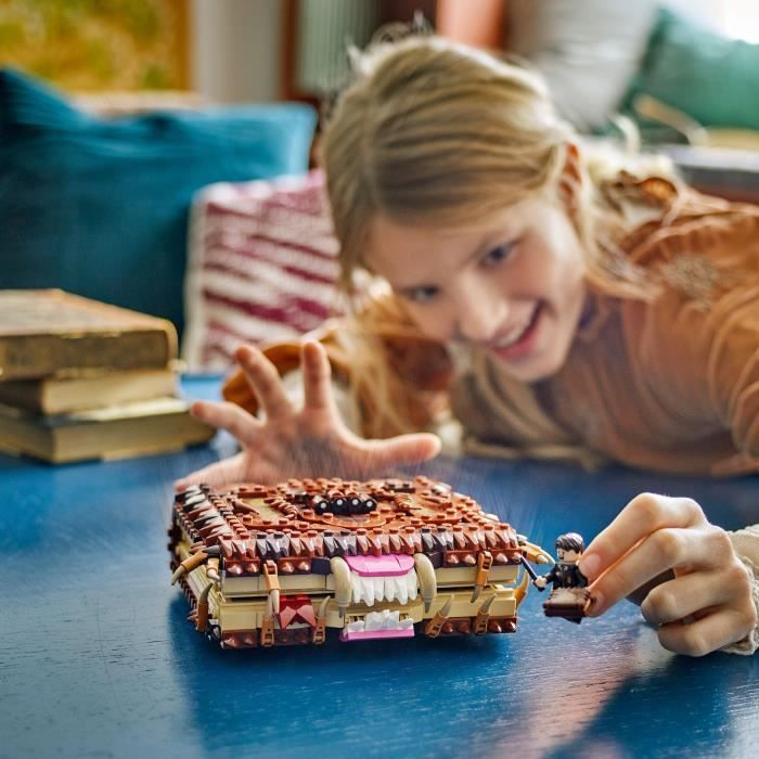 LEGO Harry Potter 76449 Le Monstrueux Livre Des Monstres - Jouet Pour Garçon Des 9 Ans