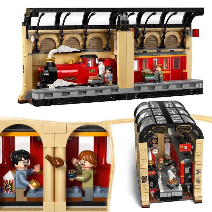 LEGO Harry Potter 76450 Book Nook : le Poudlard Express - Jeu pour Garçon des 10 Ans