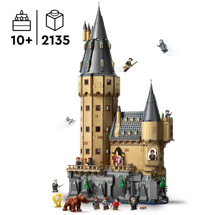 LEGO Harry Potter 76454 Le Château de Poudlard : la Tour Principale - Jeu Garçon 10 Ans