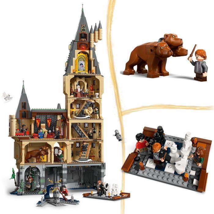 LEGO Harry Potter 76454 Le Château de Poudlard : la Tour Principale - Jeu Garçon 10 Ans