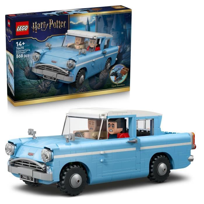 LEGO Harry Potter 76470 La Ford Anglia Ensorcelée - Jouet Voiture Garçon ou Fille 14 ans
