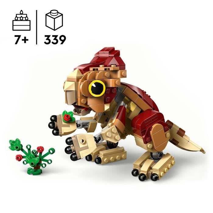 LEGO Jurassic World 76970 Dolores, le Bébé Aquilops - Jeu de Construction des 7 ans