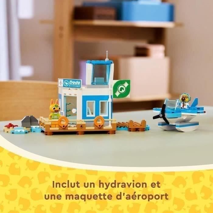 LEGO Animal Crossing 77051 Voyage Aérien avec Dodo Airlines - Set avec un Avion de Ligne
