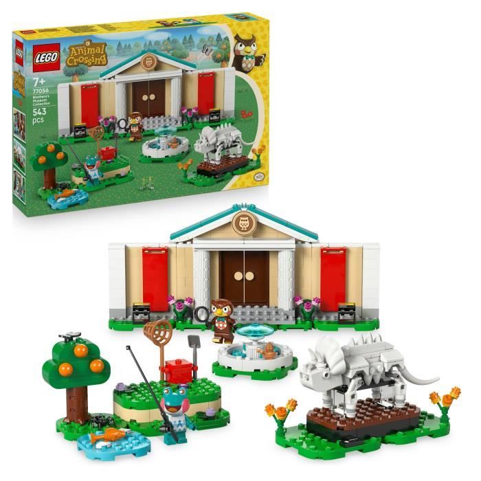 LEGO Animal Crossing 77056 Les Collections du Musée de Thibou - Jeu des 7 ans
