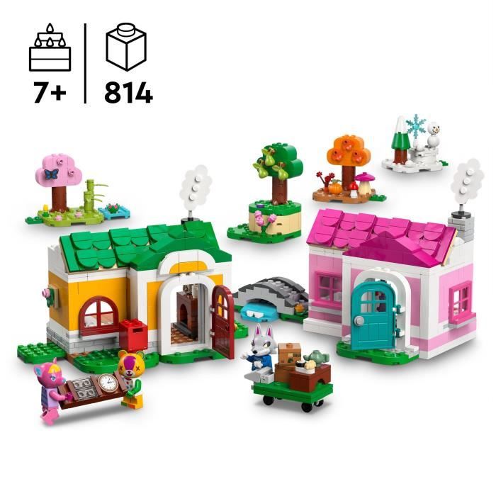 LEGO Animal Crossing 77057 Les Maisons Créatives : au Gré des Saisons - Jouet des 7 ans