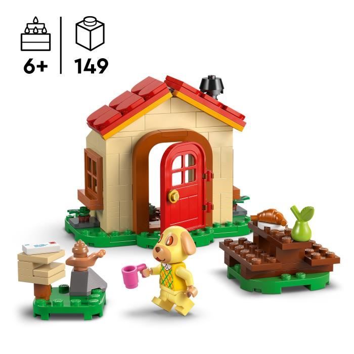 LEGO Animal Crossing 77058 La Maison Douillette de Mirza - Jouet des 6 ans