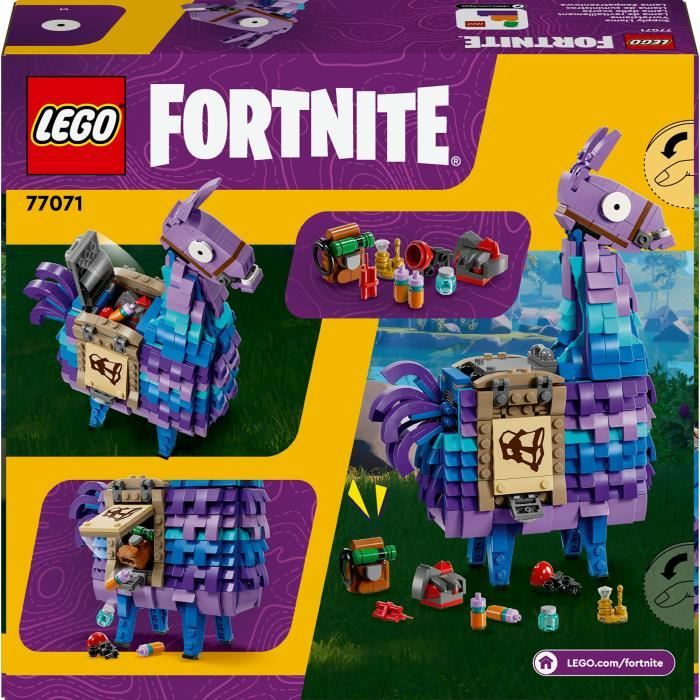 LEGO Fortnite 77071 Lama de ravitaillement - Figurine inspirée du jeu vidéo pour ados