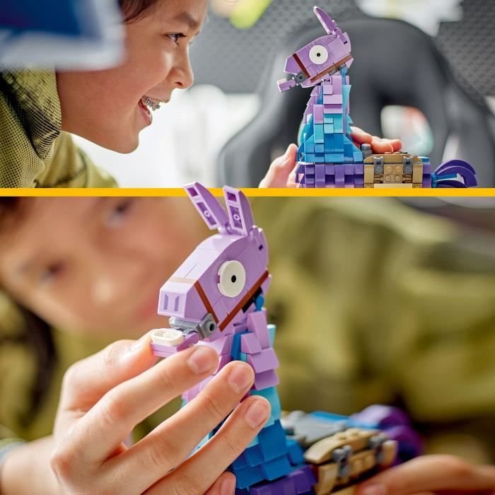 LEGO Fortnite 77071 Lama de ravitaillement - Figurine inspirée du jeu vidéo pour ados