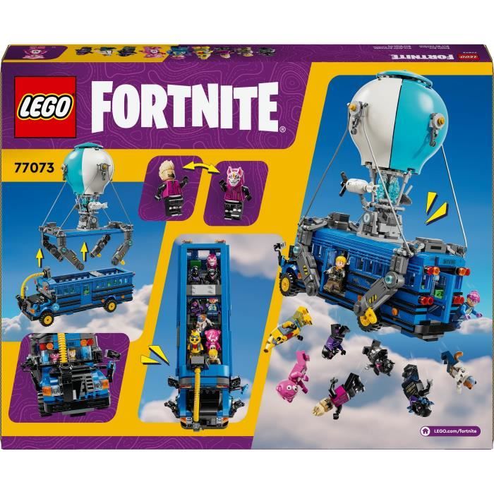 LEGO Fortnite 77073 Bus de combat - Jeu de construction collector inspiré du jeu vidéo