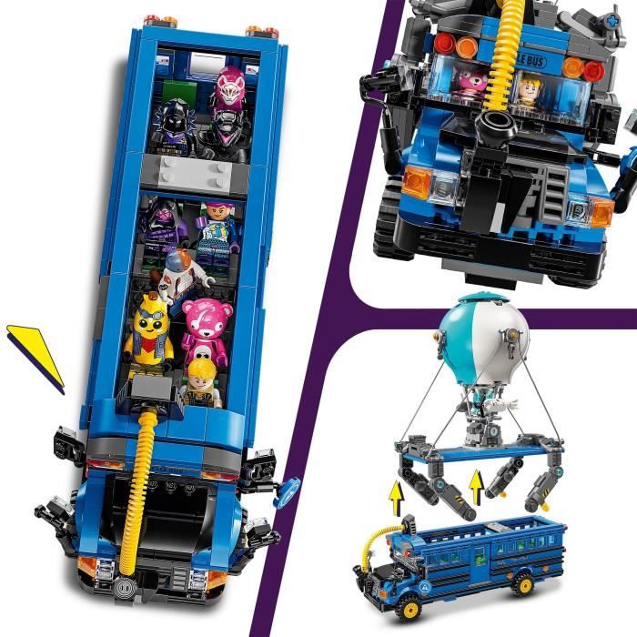 LEGO Fortnite 77073 Bus de combat - Jeu de construction collector inspiré du jeu vidéo