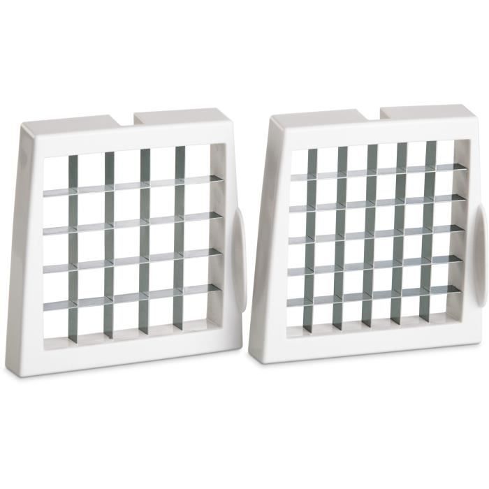 LEIFHEIT 3206 Coupe-Frites, coupe des pommes de terre, coupe lÈgumes antidÈrapant pour faire des b‚tonnets de 10mm ou 12 mm