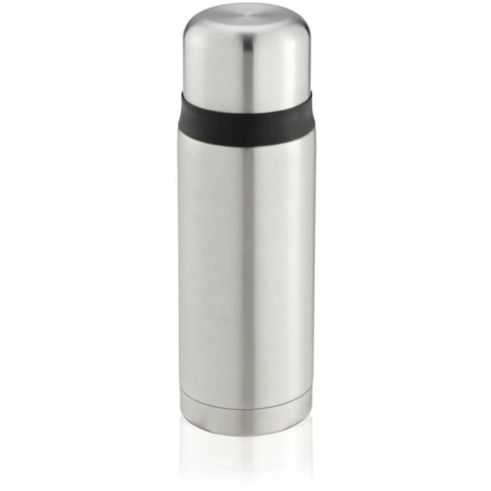 Gourde isotherme Leifheit Coco 28520 - 12h de rétention de chaleur et 100% étanche - bouteille isotherme en acier inox - 750 ml