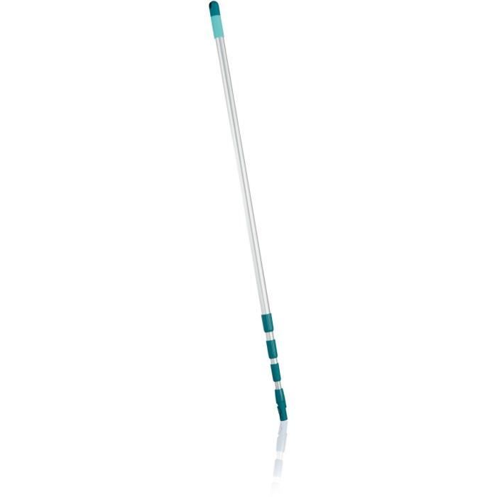 Manche Télescopique 130 a 400 cm Leifheit 41523, manche extensible compatible avec les appareils de nettoyage Leifheit Click-System