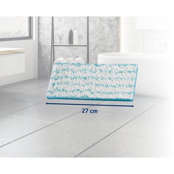 Housse cotton plus Leifheit 56611, housse de rechange pour balai serpilliere Picobello S, sols en pierre et carrelages, 1 piece