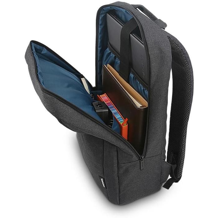 Sac a dos Lenovo Casual B210 - Imperméable - 15.6 - Noir charbon - Sangle réglable - Dos rembourré