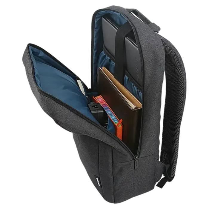 Sac a dos Lenovo Casual B210 - Imperméable - 15.6 - Noir charbon - Sangle réglable - Dos rembourré