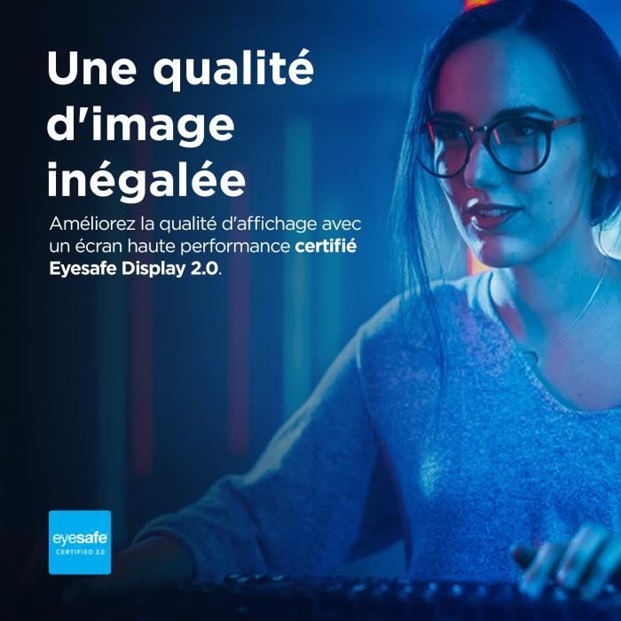 Ecran PC Gamer - LENOVO Legion R27i-30 - 27 IPS FHD 165Hz- 0,5ms - HDMI 2.1 - DP 1.4 - FreeSync Premium - Ergonomique