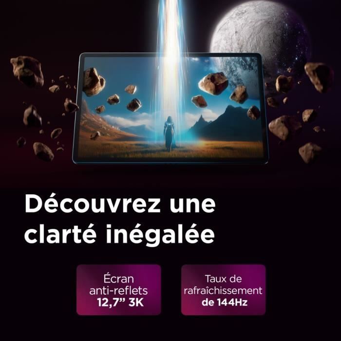 Tablette tactile LENOVO Yoga Tab Plus - 12,7 3K LTPS - 16 Go RAM - Stockage 256 Go - Bleu + Clavier + Stylet