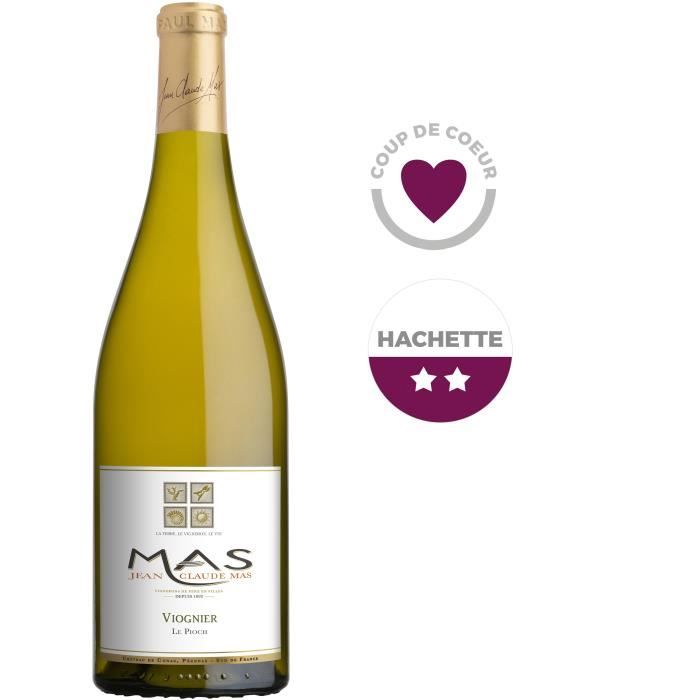 Jean Claude Mas Le Pioch Viognier Pays d'Oc - Vin blanc de Languedoc 2025