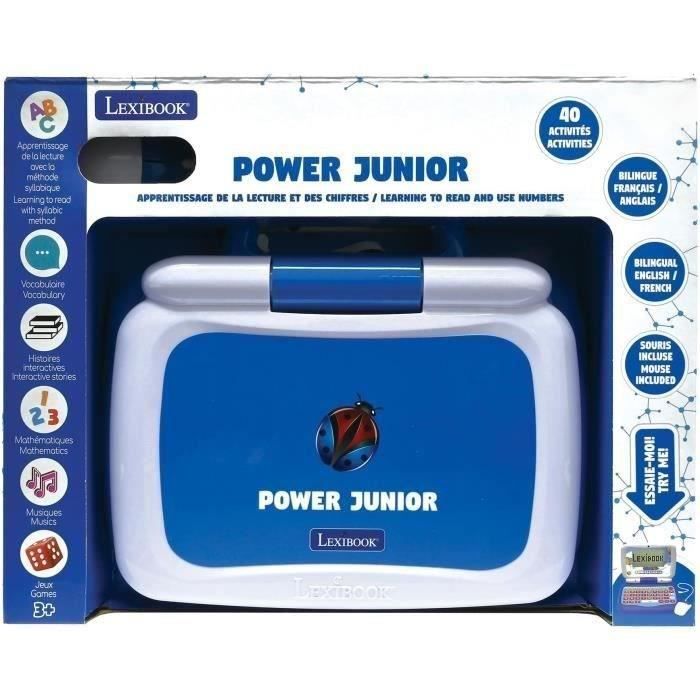 Ordinateur portable Èducatif parlant bilingue FR/EN pour un total de 40 activitÈs rÈparties en 6 catÈgories