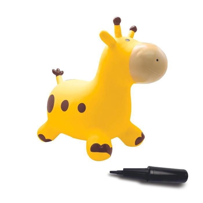 Girafe sauteuse gonflable - Lexibook - 45 cm H - Pompe manuelle incluse - DÈs 3 ans
