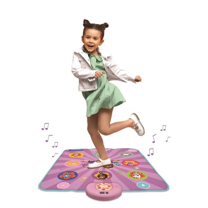 Tapis de danse électronique, Bluetooth et lumineux Gabby et la maison magique avec 6 modes de jeu