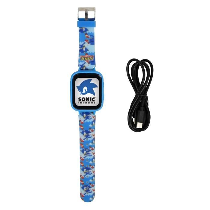Montre avec Ècran couleurs Sonic avec camera et carte mÈmoire de 8 Go