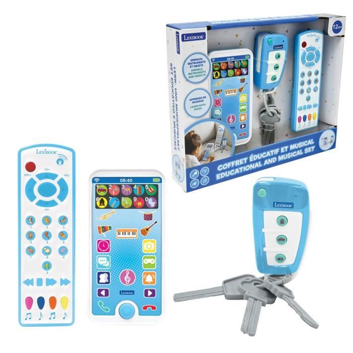 Portable, télécommande et porte-clés éducatifs