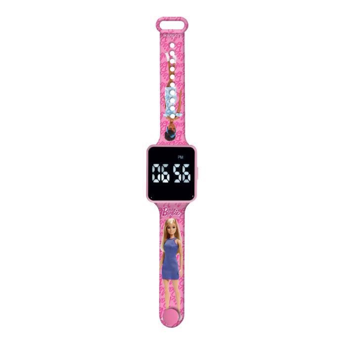 Lexibook - Barbie - Montre LED connectÈe - Bracelet ajustable