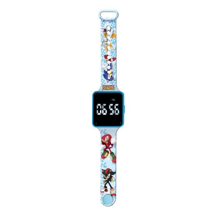 Lexibook - Sonic - Montre LED connectÈe - Bracelet ajustable