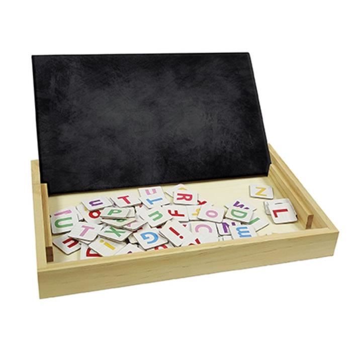 LEXIBOOK - Bio Toys - L’Ecole des mots bilingue Français / Anglais – Jeu en Bois