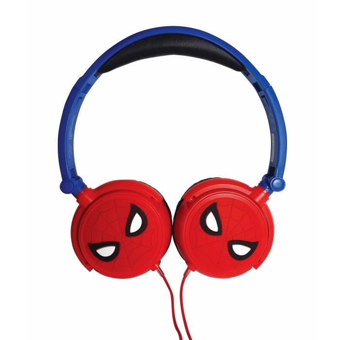 Casque stÈrÈo filaire pliable SpiderMan
