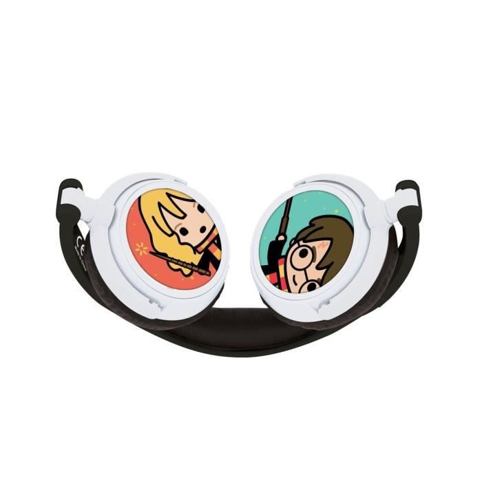Casque stÈrÈo filaire pliable pour enfants Harry Potter - LEXIBOOK - Limitation de volume d'Ècoute