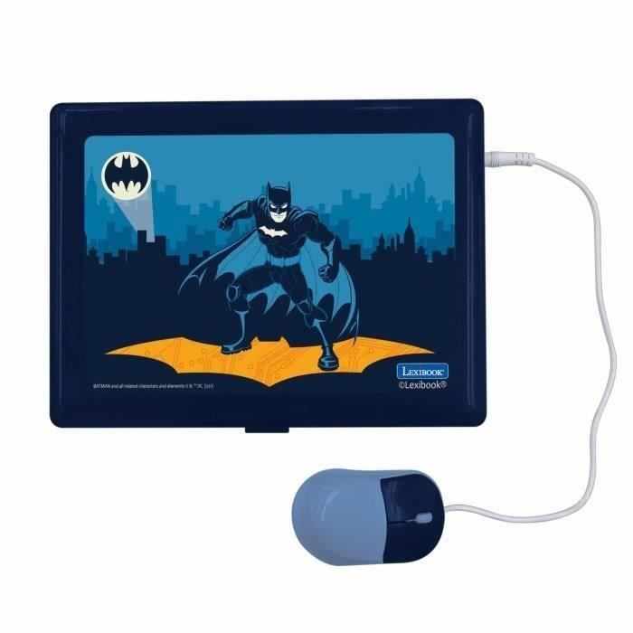 Ordinateur portable Èducatif Batman - LEXIBOOK - 124 activitÈs - FranÁais/Anglais