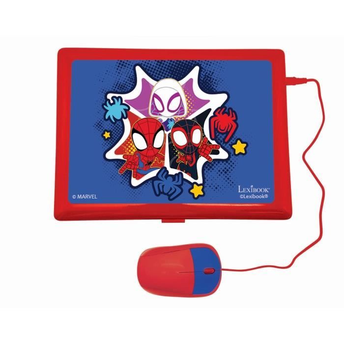 Ordinateur Educatif Bilingue Spidey - LEXIBOOK - 124 activitÈs