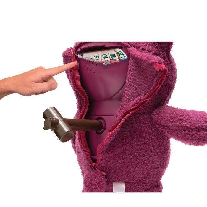 Lexibook - Tirelire électronique - Lotso - Film Toy Story - Rose Rouge - Des 3 ans