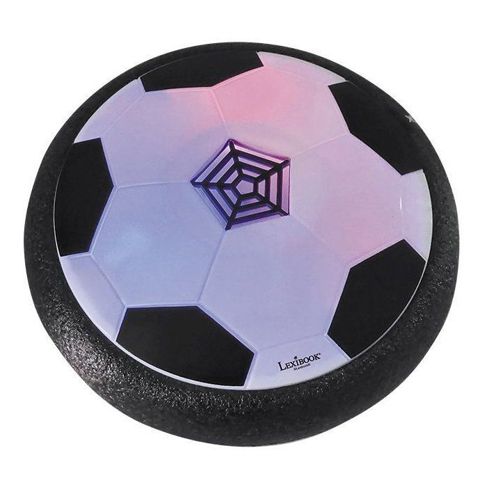 Disque de foot aéroglisseur en mousse lumineux avec cages de buts et ballon - LEXIBOOK